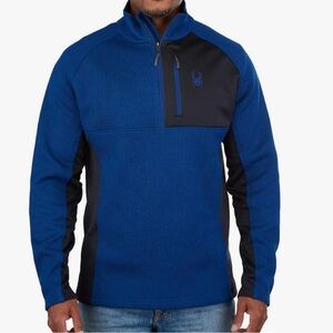 Spyder Half Zip Sweater Gait Knit Pullover Jacket size XL